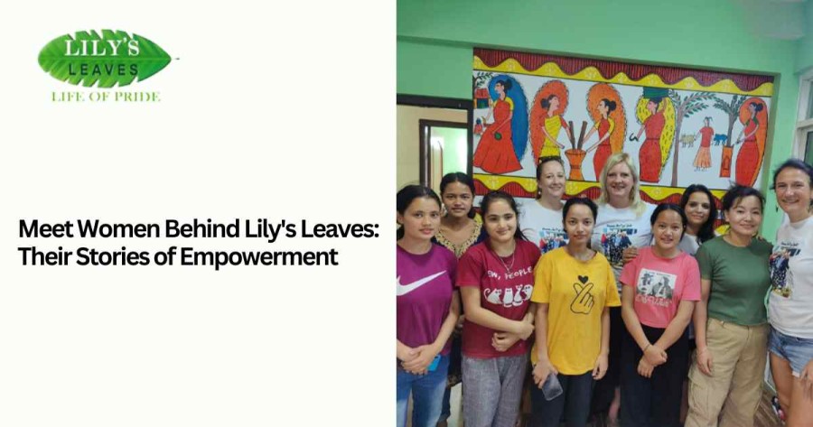 Women Empowerment Behind Lily's Leaves